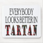 just tartan mouse pad