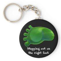 Just the Right Foot Key Chains