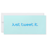 Just tweet it rack cards