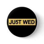 Just Wed - William & Kate Royal Wedding buttons