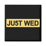 Just Wed - William & Kate Royal Wedding magnets
