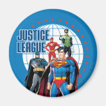 Justice League Global Heroes Refrigerator Magnet