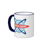 Justice League Globe Logo Coffee Mug