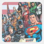 Justice League of America First Issue Stickers