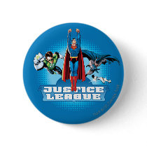 Justice League Power Trio Pinback Buttons