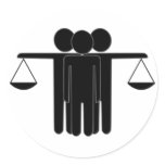 Justice stickers
