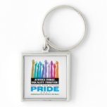 Justice Today Equality Forever keychains