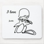 Justin Beaver Mousepads