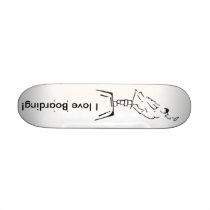 Justino Balance Board, I love Boarding! Custom Skateboard