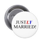 justlymarried pinback buttons