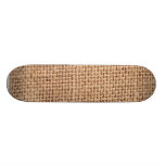 Jute Pattern Background Skate Decks