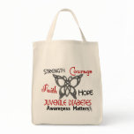Juvenile Diabetes Celtic Butterfly 3 Bags