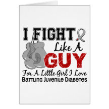 Juvenile Diabetes Fight Like A Guy 15 Cards