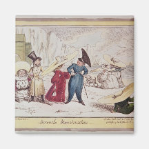 Juvenile Monstrosities, 1825 Refrigerator Magnet