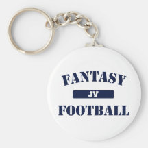 JV Fantasy Football Key Chain