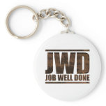 JWD Job Well Done - Wash Design keychains