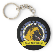 K9 Belgian Malinois Key Chains