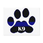 K9 Blue Line postcards