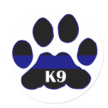 K9 Blue Line stickers