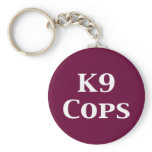K9 Cops Gifts keychains