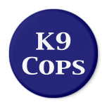 K9 Cops Gifts magnets
