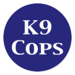 K9 Cops Gifts stickers