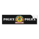 K9 Doberman Bite bumper stickers