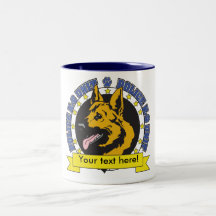K9 German Shepherd Coffee Mugs