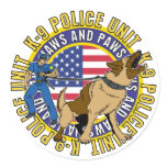 K9 Jaws and Paws stickers