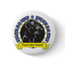 K9 Labrador Retriever Pinback Button