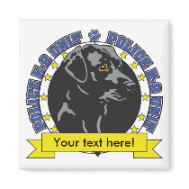 K9 Labrador Retriever Refrigerator Magnets