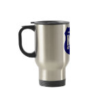 K9 Officer Travel Mug in Blue, ADD CITY HERE