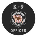 K9 Police stickers