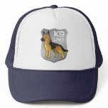 K9 Unit Cartoon German Shepherd hats