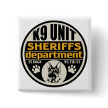 K9 Unit Sheriff's Department buttons
