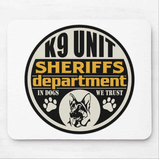 K9 Unit Sheriff's Department Mouse Pad