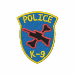 K-9 Badge embroidered shirts