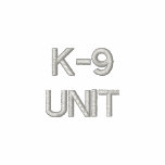 K-9 UNIT embroidered shirts