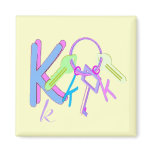 K - Alphabet Magnet