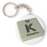 k Potassium Key Chain