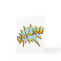 Ka-Pow Greeting Card