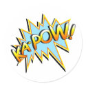 Ka-Pow stickers