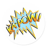 Ka-Pow stickers
