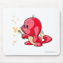 Kacheek Red mousepads