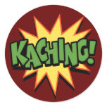 Kaching! stickers