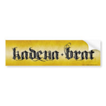 Kadena Brat Bumper Sticker #4