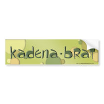 Kadena Brat Bumper Sticker #8