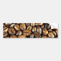 Kaffeebohnen Auto Aufkleber