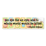 Kahlil Gibran Forgiveness Sticker bumper stickers