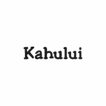 Kahului Maui Hawaii Embroidered Polo Shirt